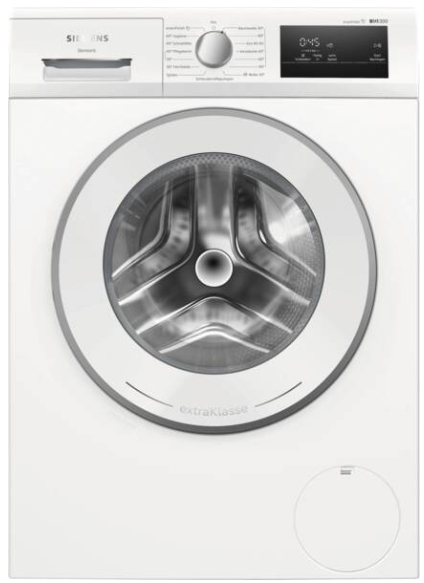 WM14N095 Stand-Waschmaschine-Frontlader weiß, 8 kg, 1400 U/min, iQ300, 71 dBA