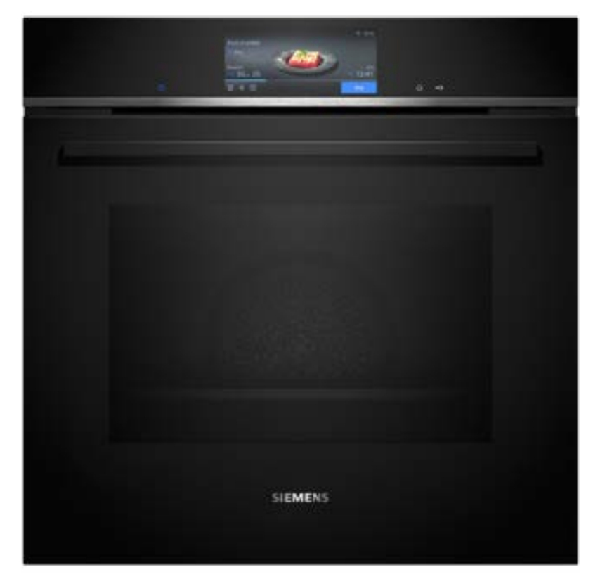 HB778G9B1 Einbaubackofen schwarz/edelstahl