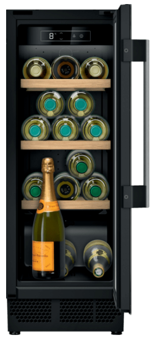 KU9202HF0 Unterbau-Weinlagerschrank schwarz