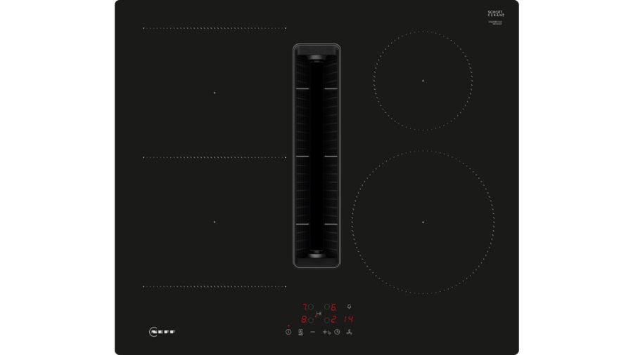 V56NBSGA6 Autark-Induktionsfeld mit Dunstabzug bestehend aus V56NBS1L0 + Z861SB4 rahmenlos