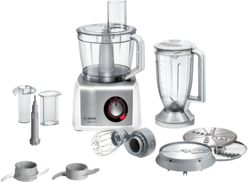 BOSCH MultiTalent 8 Küchenmaschine silber 1.250 W