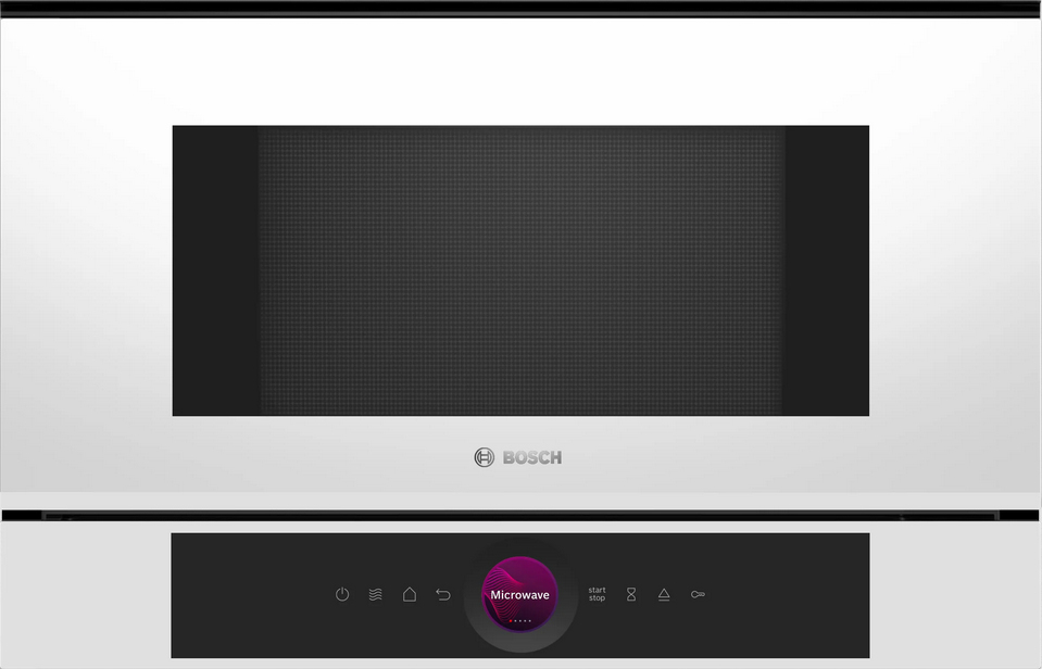 Bosch Serie 8 BFL7221W1 Mikrowelle Weiß Solo-Mikrowelle Integriert 21 l 900 W (BFL7221W1)