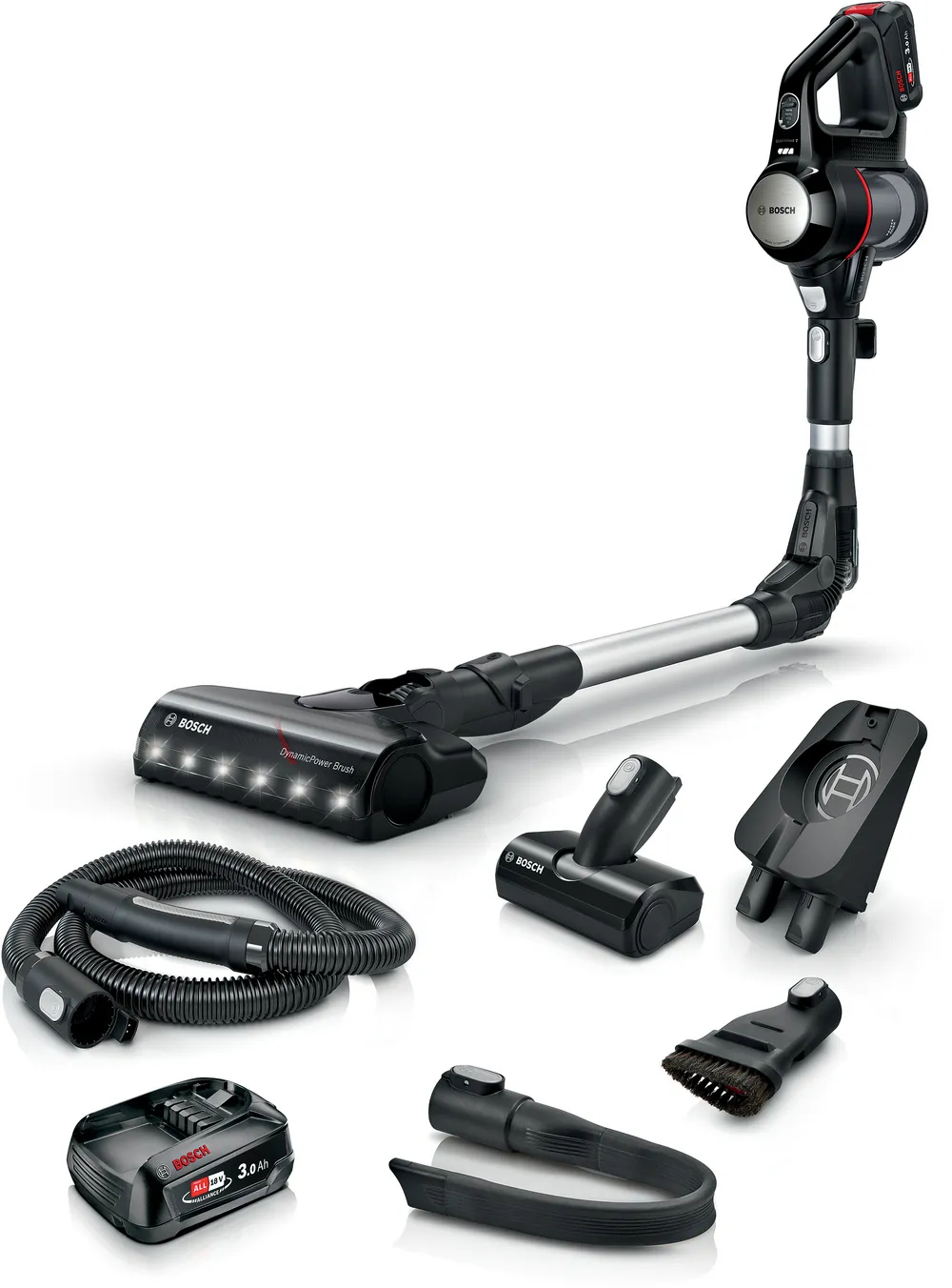 BCS712E Akku-Stielstaubsauger schwarz