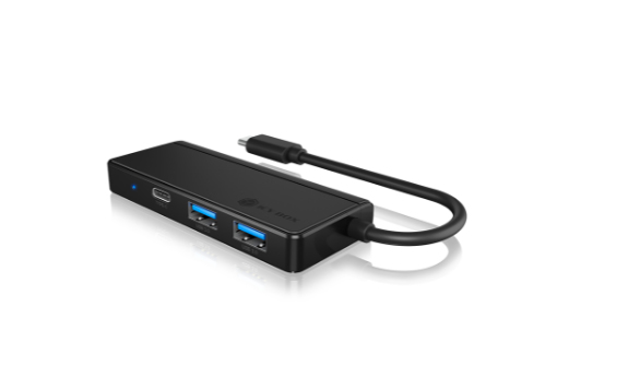 Hub & Kartenleser IcyBox USB 3.0 Type-C IB-HUB1423CR-C3 (IB-HUB1423CR-C3)