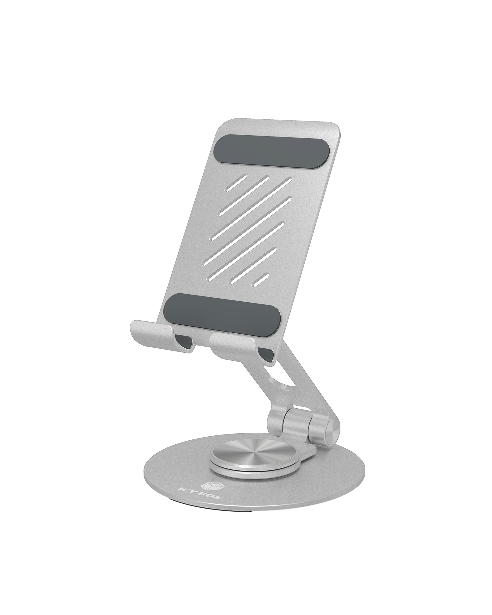 ICY BOX IB-TH201-R Smartphone Stand und Tablet 360 Grad drehbar verstellbar bis 32.76 (IB-TH201-R)