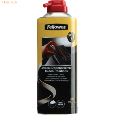 Fellowes Druckluftreiniger schwenkbar HFC-frei 520ml