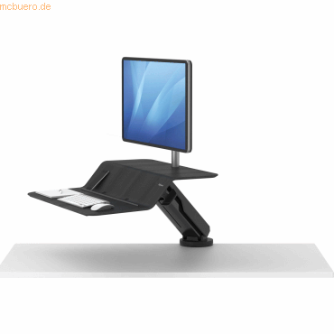 Fellowes Sitz-Steh Workstation Lotus RT höhenverstellbar für 1 Monitor