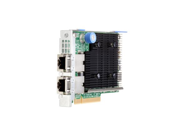 HPE 535FLR-T - Netzwerkadapter - PCIe 3.0 x8 2 - 10 GigE - für ProLiant DL360 Gen10, DL380 Gen10, DL560 Gen10 (817721-B21)