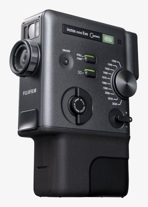 FUJIFILM instax mini Evo Cinema hybride Sofortbildkamera, Schwarz