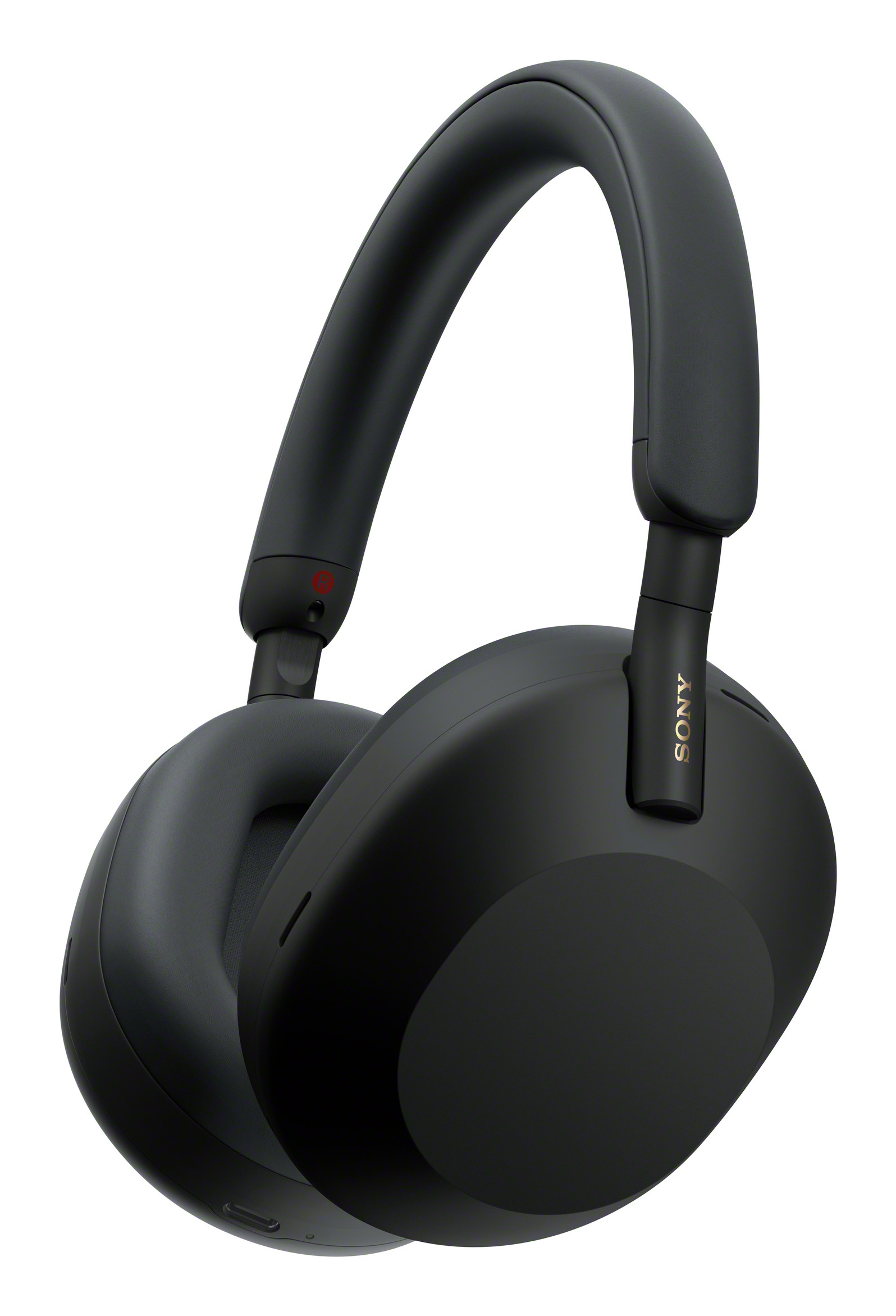 Sony WH-1000XM5 - Kopfhörer mit Mikrofon - ohrumschließend - Bluetooth - kabellos, kabelgebunden - aktive Rauschunterdrückung - 3,5 mm Stecker - Schwarz (WH1000XM5B.CE7)