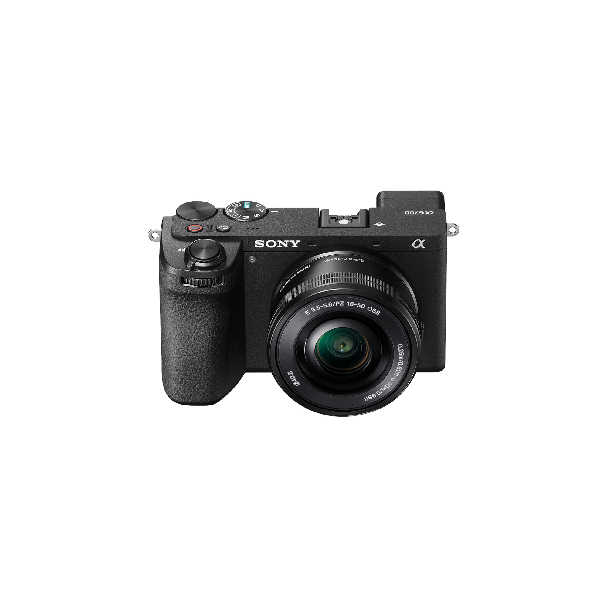 Sony ? ?6700. Kamera-Typ: MILC, Megapixel (ca.): 27 MP, Sensor-Typ: Exmor R CMOS, Maximale Bildauflösung: 6192 x 4128 Pixel. ISO-Empfindlichkeit (max): 32000. Brennweitenbereich: 16 - 50 mm. Kürzeste Verschlusszeit: 1/4000 s. WLAN. HD-Typ: 4K Ultra H
