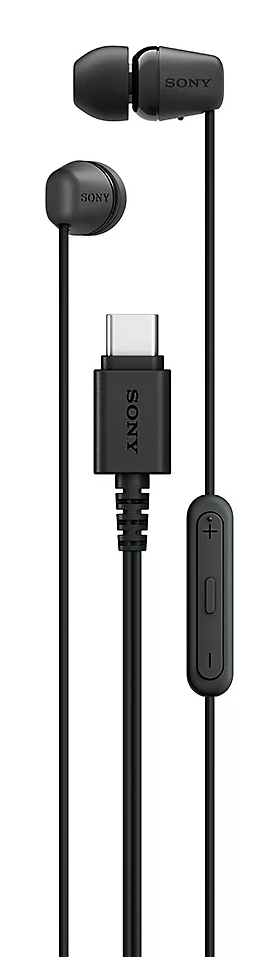 Sony In-Ohr-Kopfhörer (Earbuds), Headset-Funktion mit integriertem Mikrofon, USB-C-Anschluss (IEREX15CB.CE7)