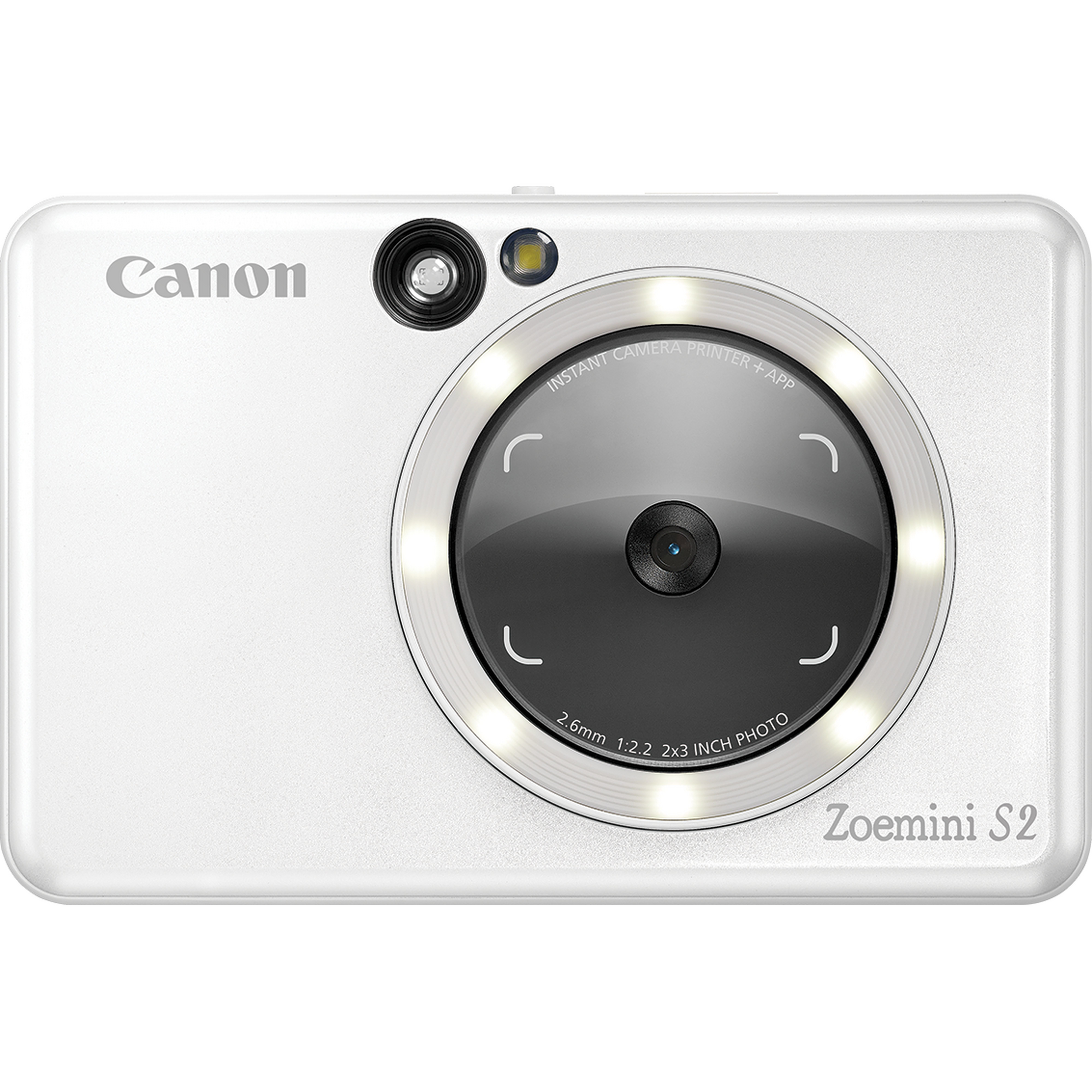Zoemini S2 Digitale Sofortbildkamera perlweiss
