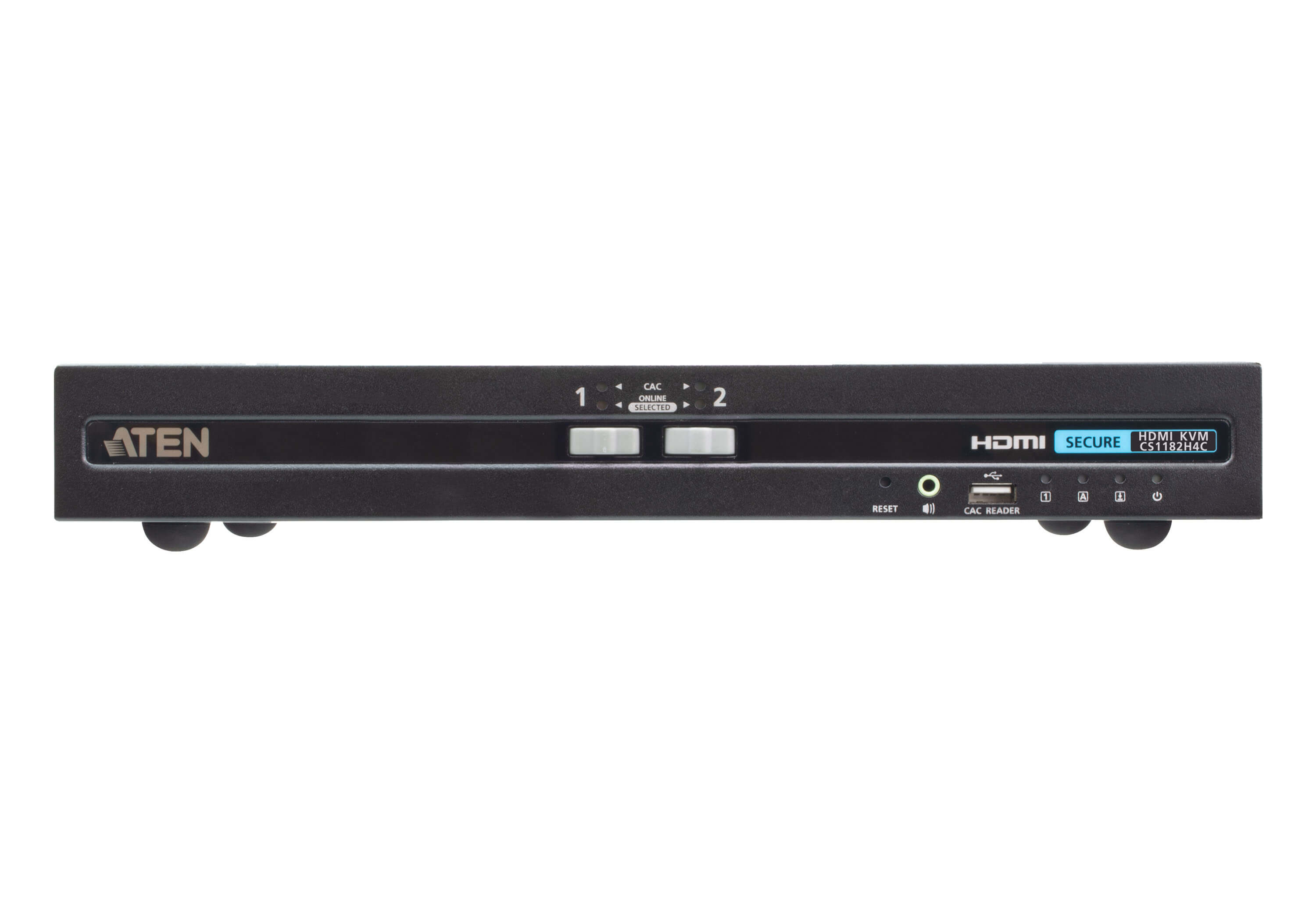 ATEN 2-Port USB HDMI Secure KVM-Switch mit CAC (PSD PP v4.0-konform) (CS1182H4C)