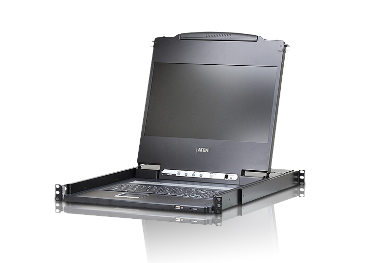 ATEN CL6700MW KVM-Konsole, LCD, DVI, HDMI Full HD, US-Layout (CL6700MW US)