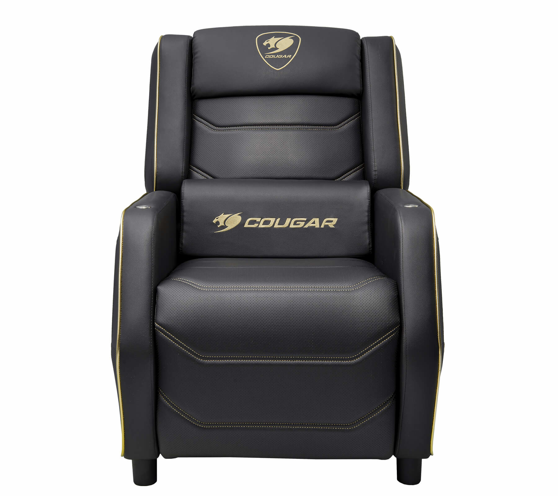 COUGAR Gaming Gaming Sofa Ranger Pro Royal - Gaming-Sessel - 160 kg - Gepolsterter Sitz - Gepolsterte Rückenlehne - Universal - Schwarz (CGR-RGP-GLB)
