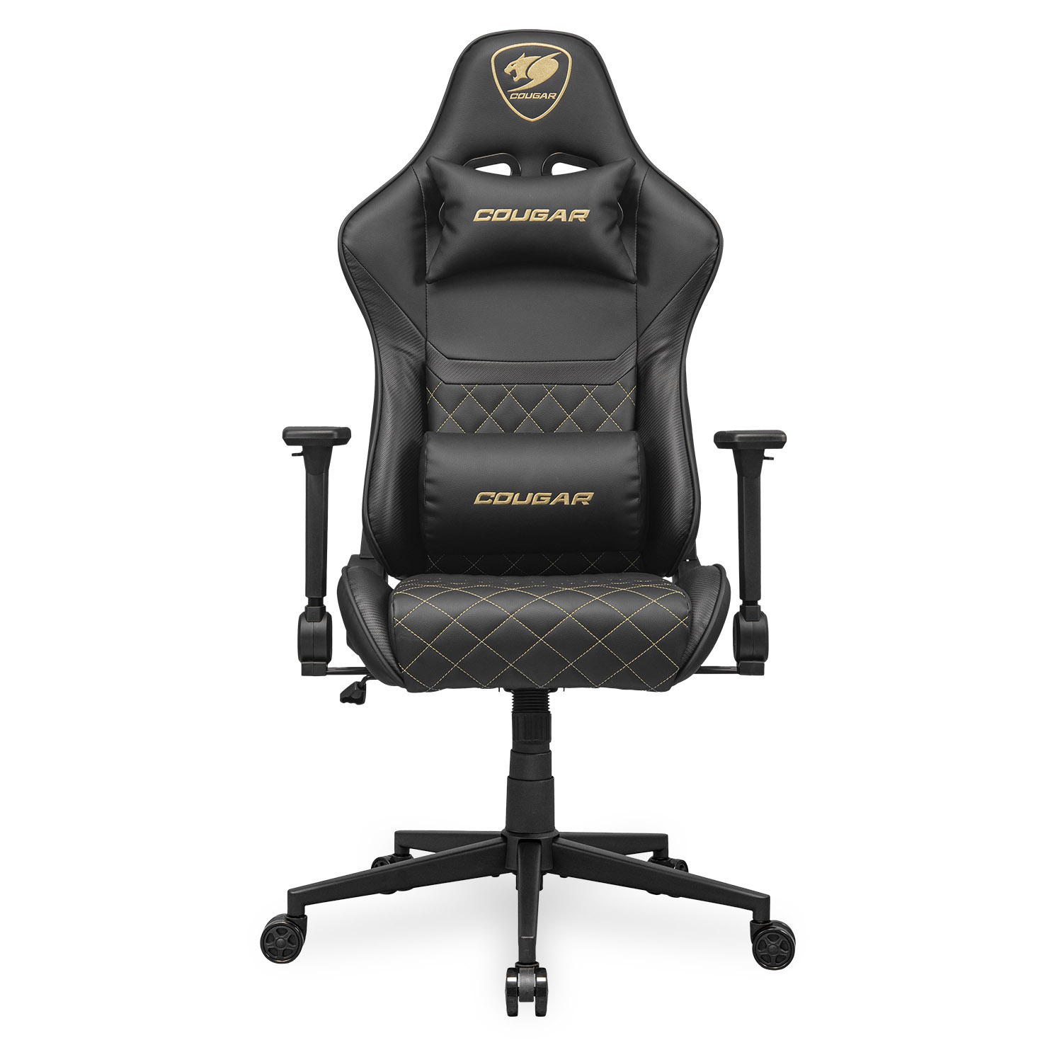 Cougar Gaming-Stuhl Armor One V2 Gold Schwarz (CGR-AO2-GLB)