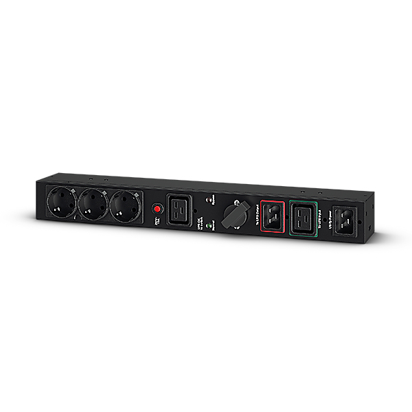 CyberPower MBP20HVDE3 - Überbrückungsschalter - Rack-montierbar - Schwarz - Status - Metall - 1U (MBP20HVDE3)