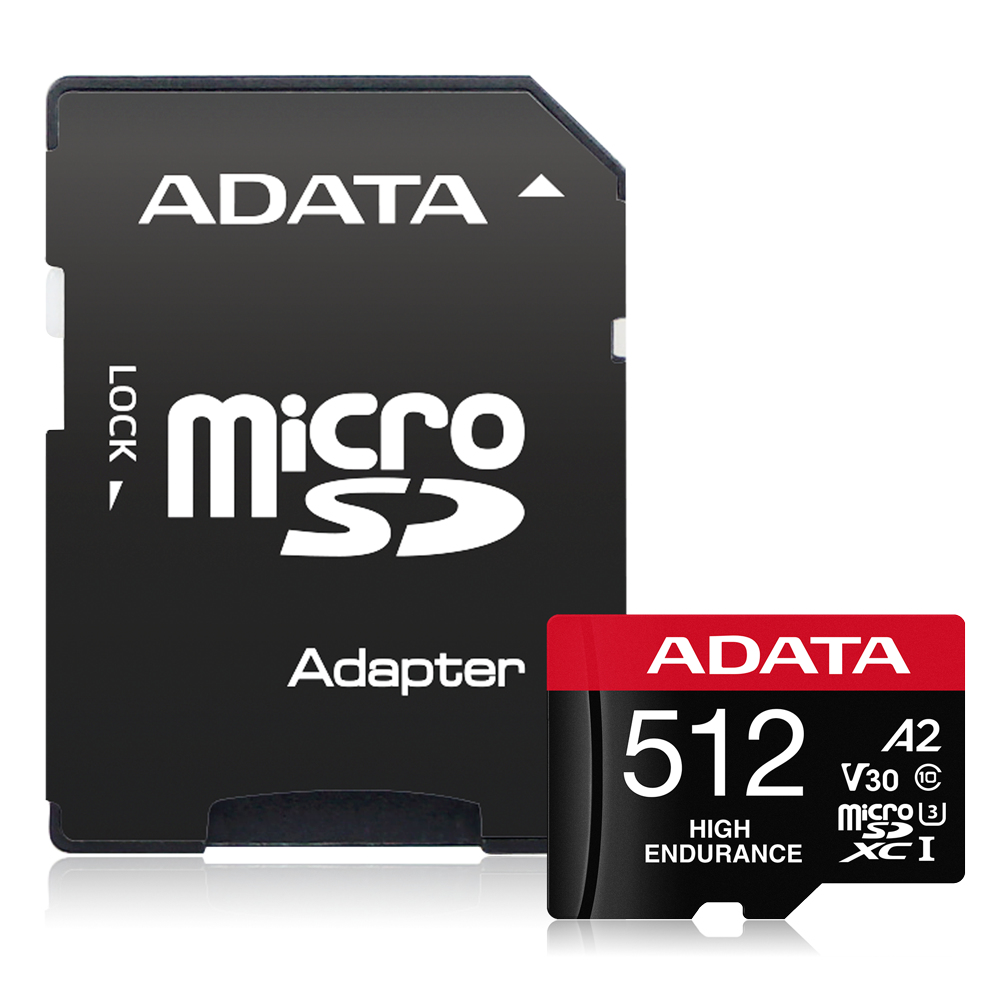 ADATA High-Endurance-microSDXC UHS-I Speicherkarte 512 GB