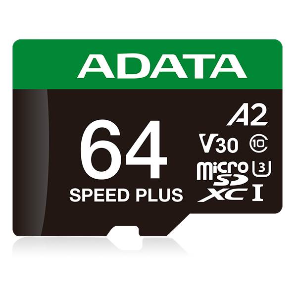 ADATA SPEED PLUS - Flash-Speicherkarte - 64 GB