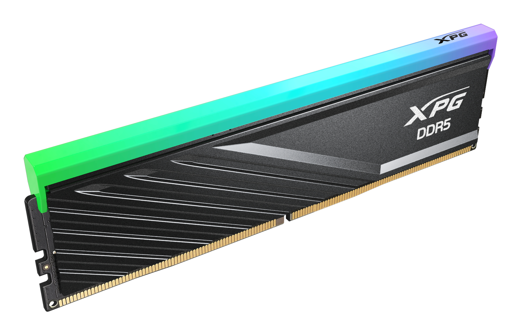 ADATA DIMM 8 GB DDR5-5600 (1x 8 GB) (schwarz, AX5U5600C468G-SLABRBK, XPG Lancer Blade RGB, INTEL XMP, AMD EXPO) (AX5U5600C468G-SLABRBK)