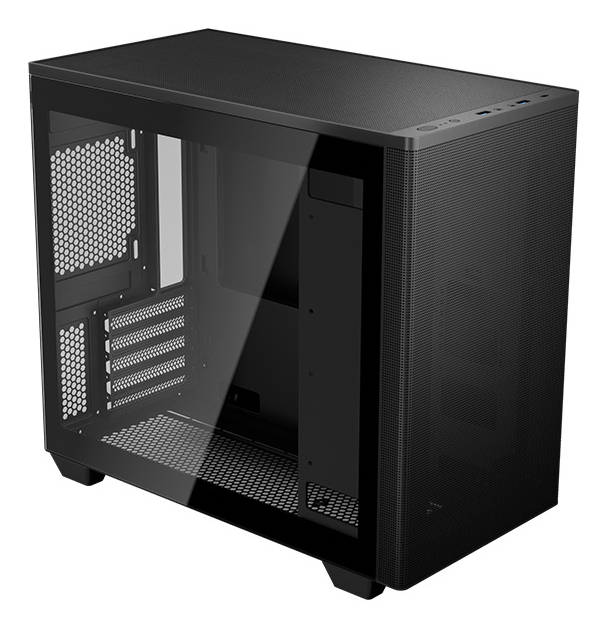 AeroCool PC Gehäuse Stormfront Mini-G-BK-v1 Mini-Tower Schwarz