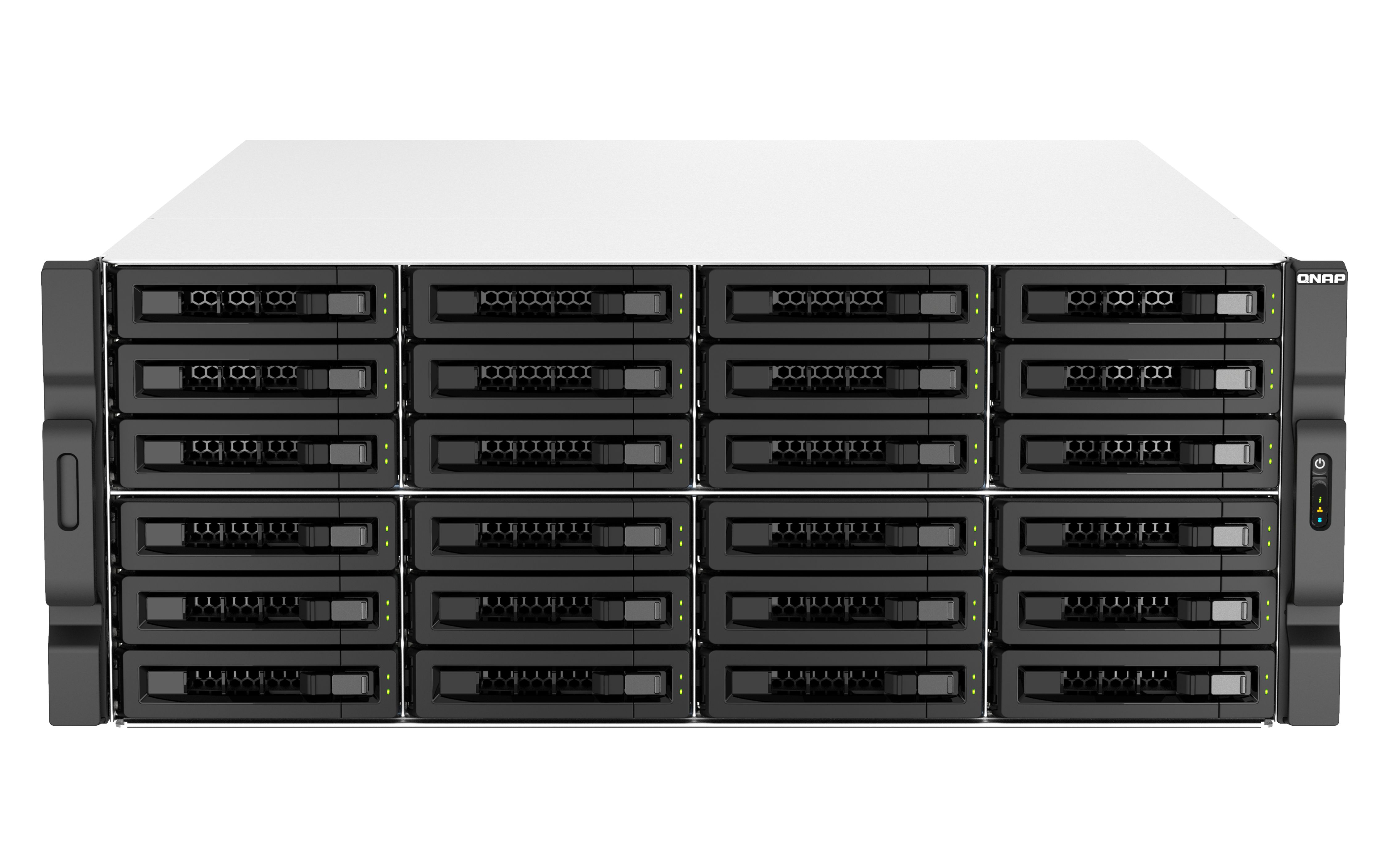 QNAP NAS TS-h3087XU-RP-E2378 8C 4.8GHz 24xLFF/6xSFF 64GB 4U Rack (TS-H3087XU-RP-E2378-64G)