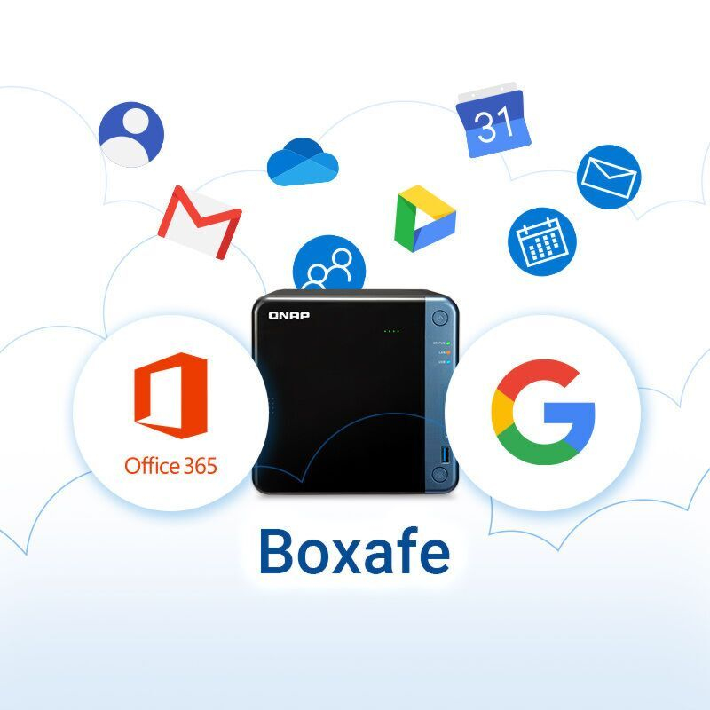 QNAP Boxafe for Microsoft 365 - Abonnement-Lizenz (1 Jahr) - 10 Benutzer - gehostet (LS-BOXAFE-M365-10USER-1Y)