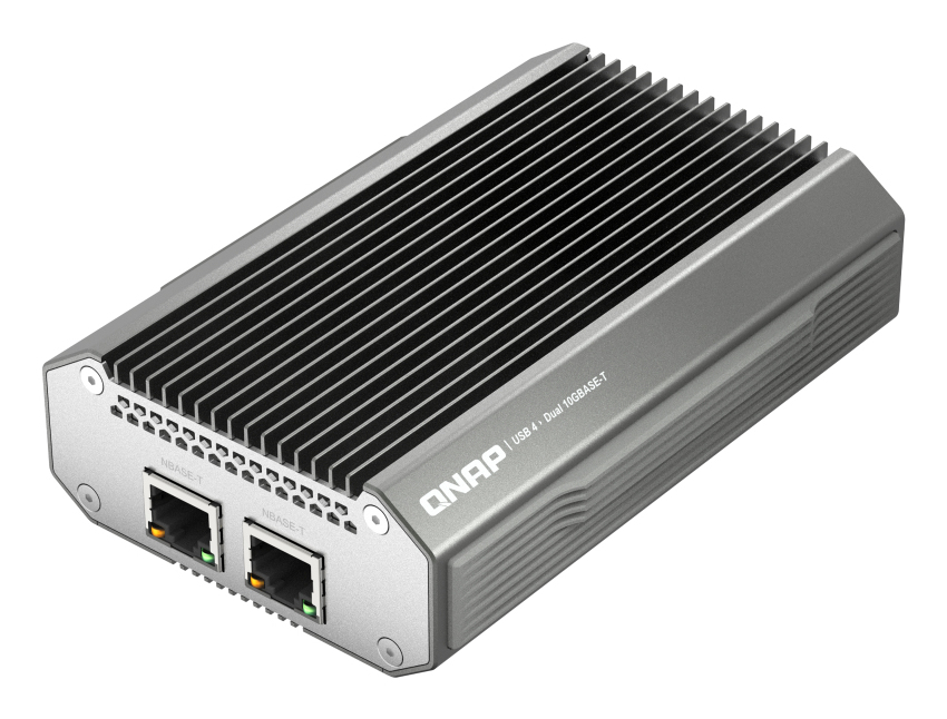 QNAP QNA-UC10G2T - Netzwerkadapter - USB4 / Thunderbolt 4 (QNA-UC10G2T)