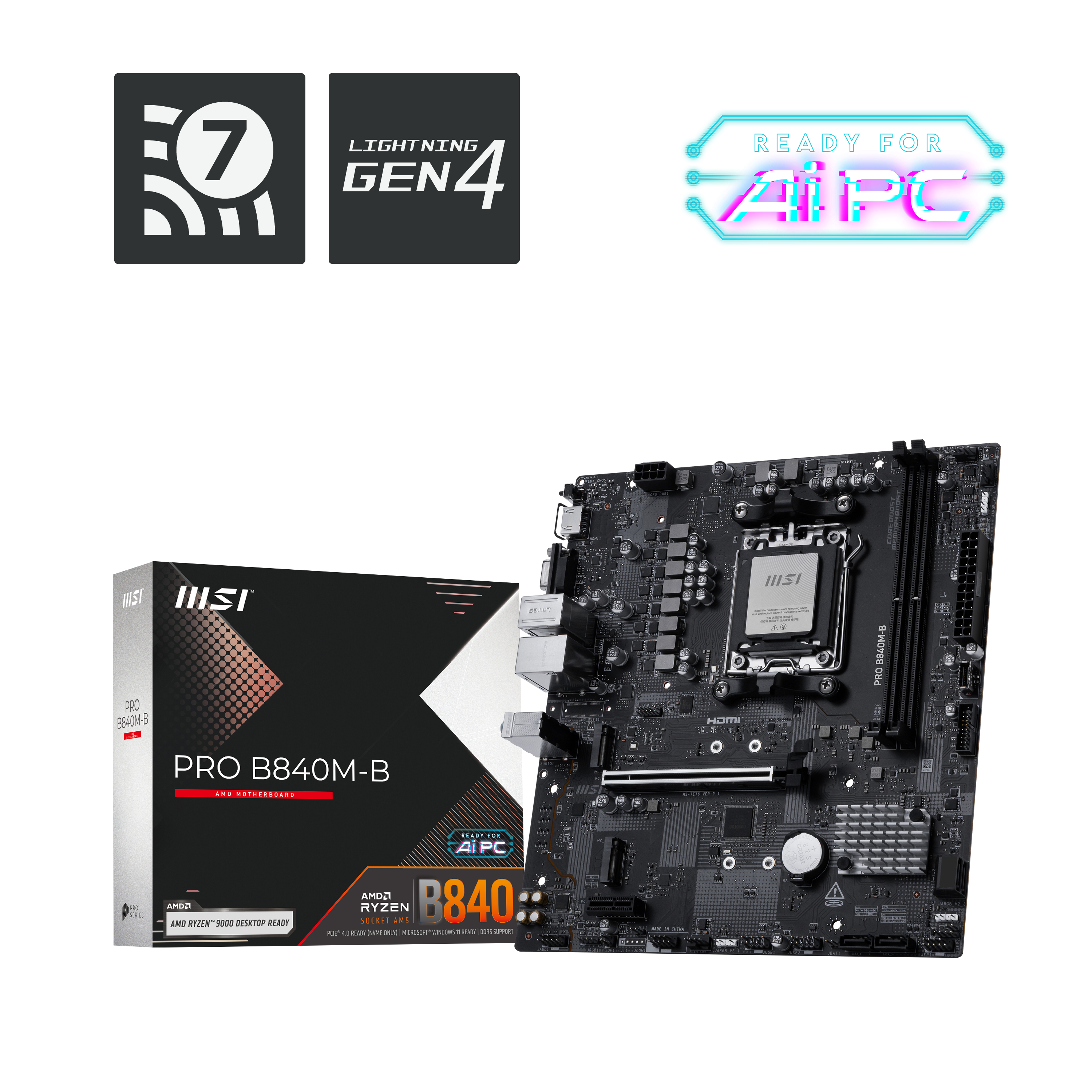 MSI PRO B840M-B