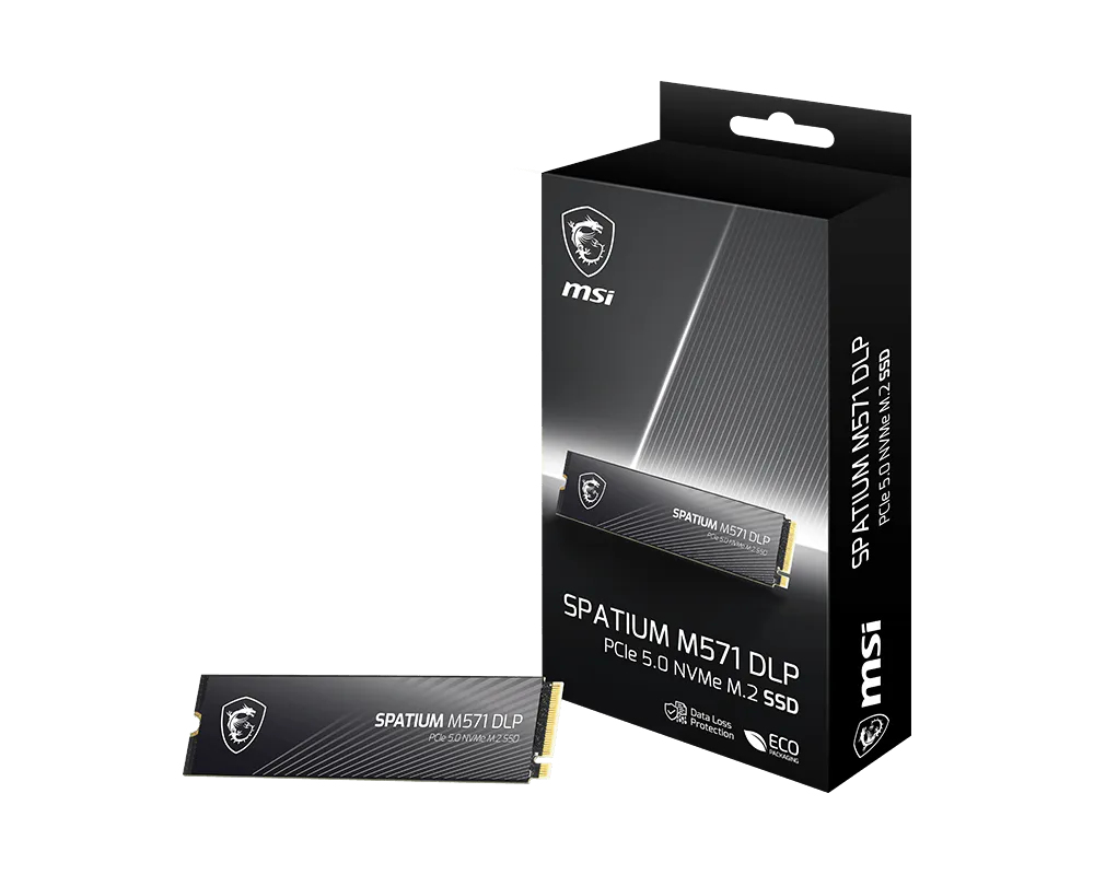 SSD 2TB MSI Spatium M571 (M.2 2280) PCIe Gen5 x4 NVMe (S78-440Q1K0-P83)