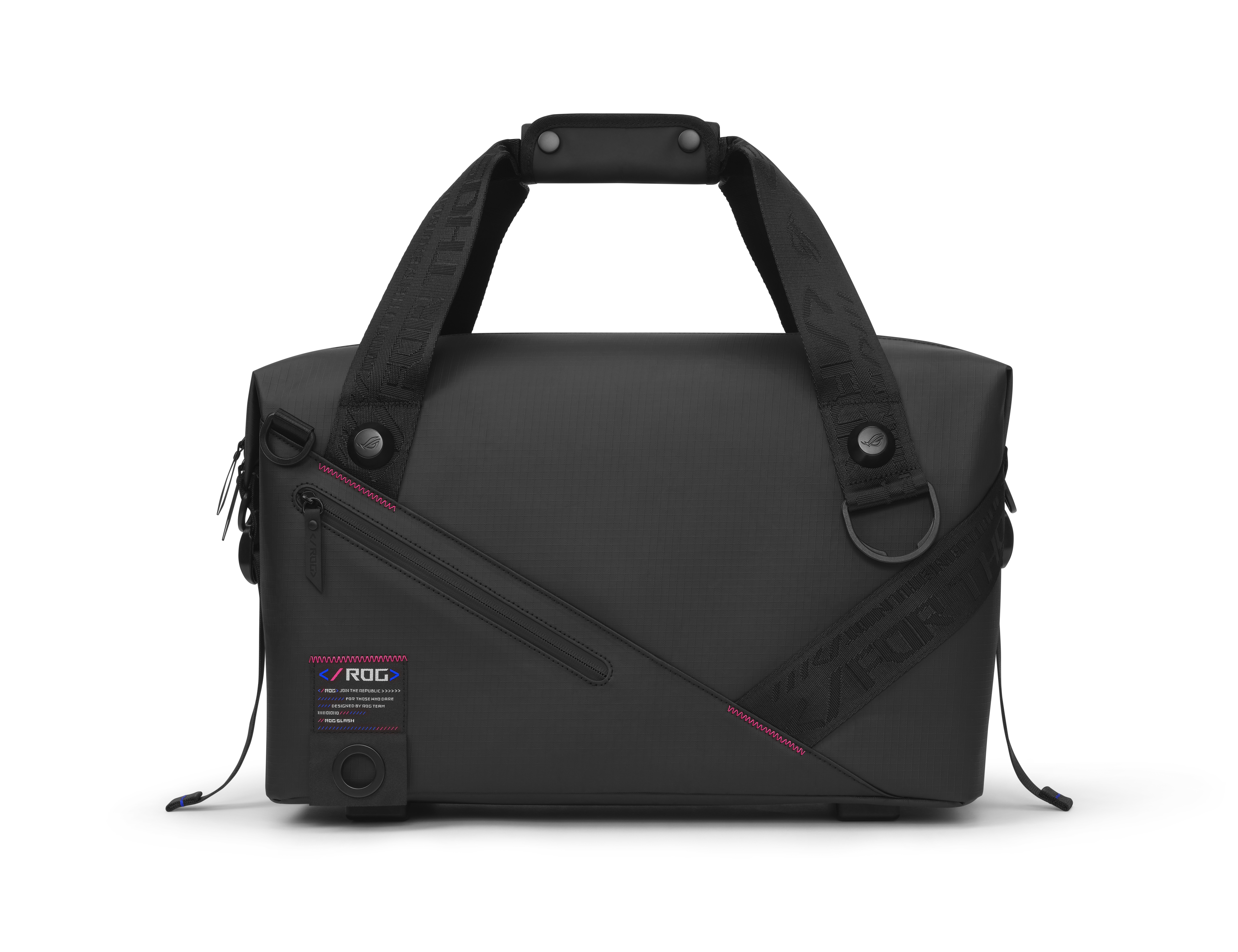 ASUS Slash Laptoptasche (bis 16 Zoll, gepolstert, wasserfest, leicht, für Notebooks) schwarz
