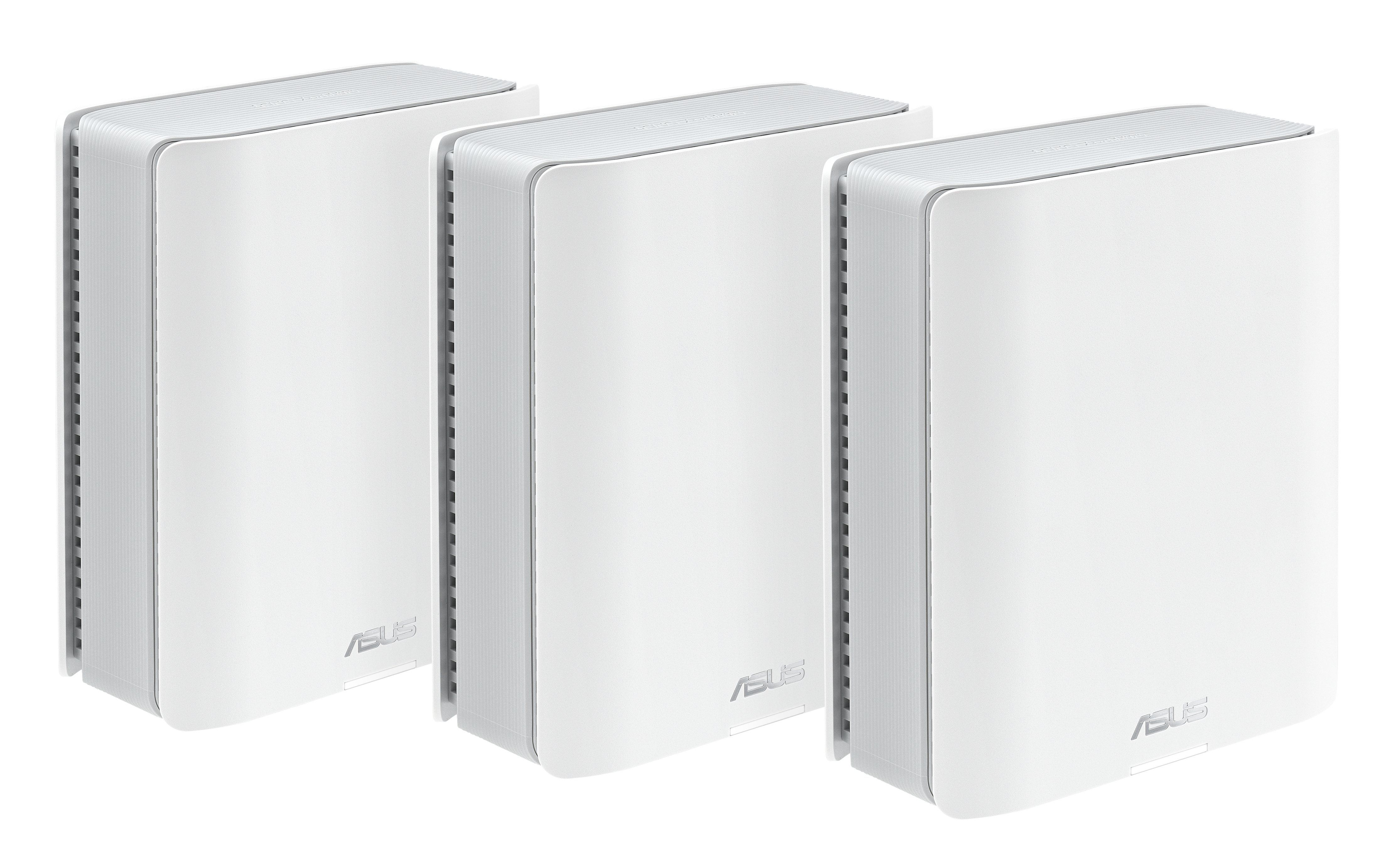 ASUS ZenWiFi BT8 Tri-Band WiFi 7 Smart AiMesh Extendable Router 3er Pack, weiß