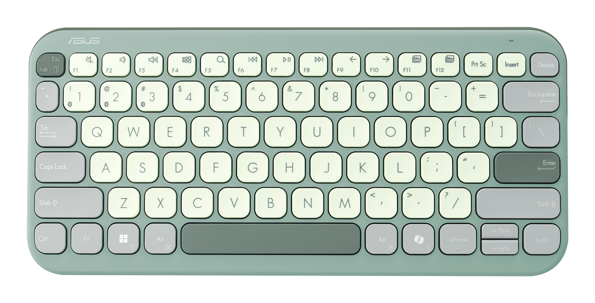 ASUS Marshmallow-Tastatur KW100 Green Tea Latte