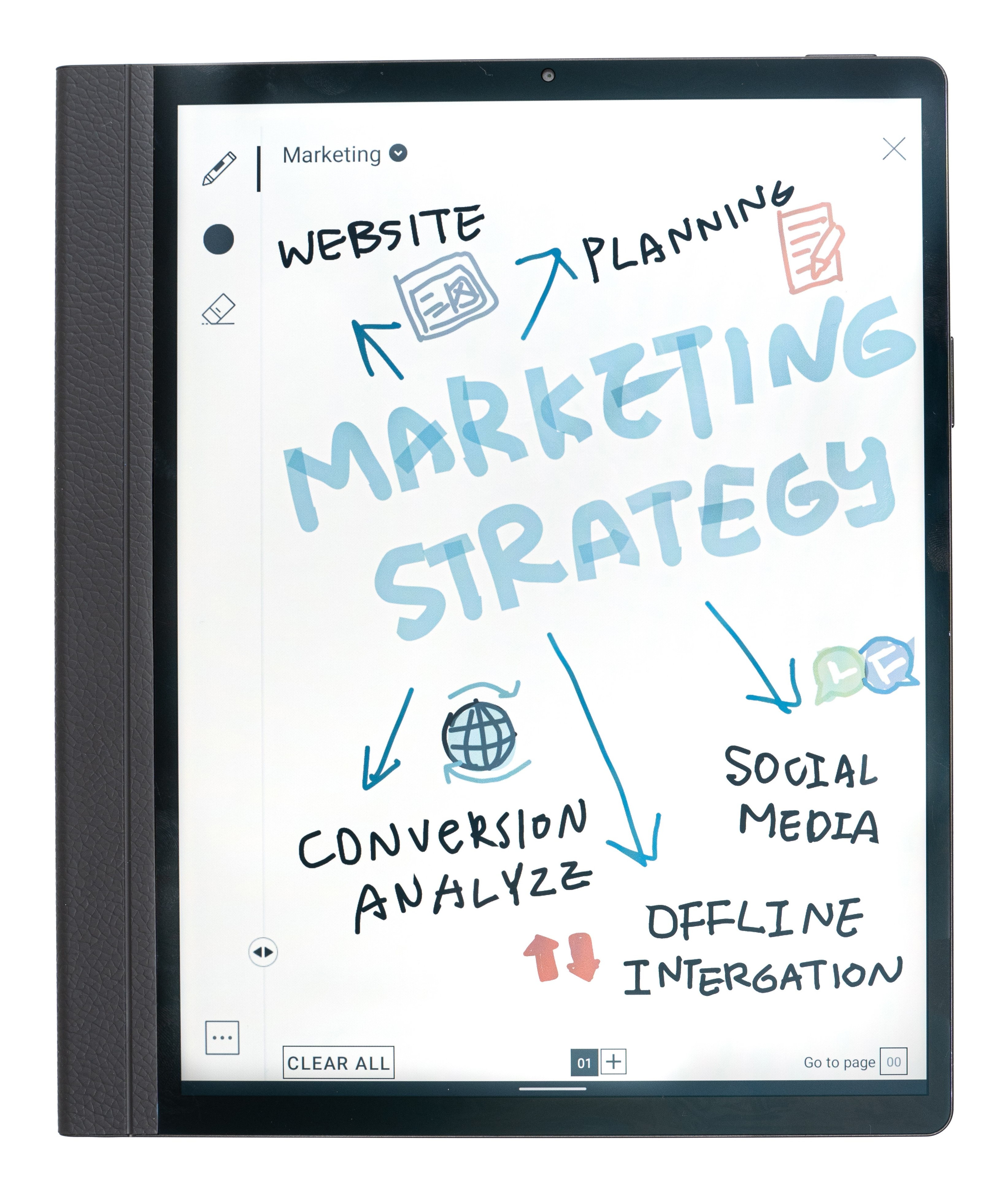 Hannspree HANNSNOTE 2 SN10HR1B E-Reader 10 Android 13 - E-Book-Reader (SN10HR1B)