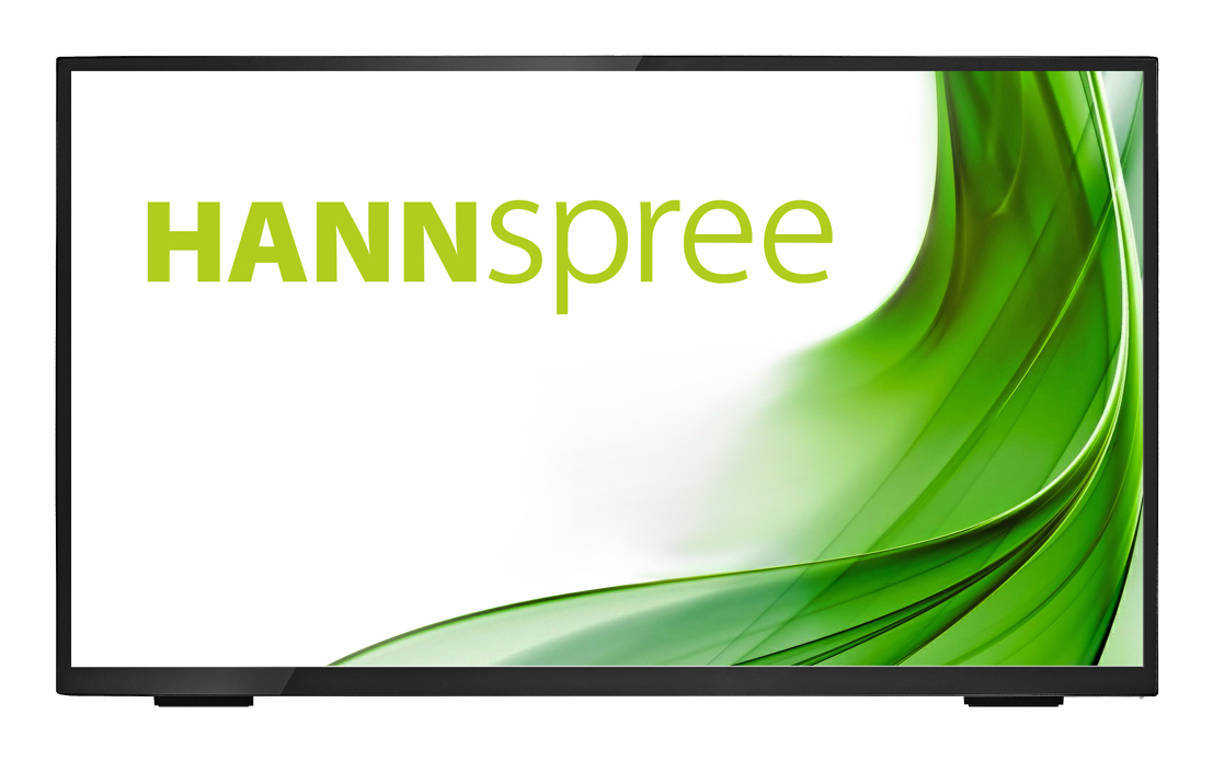 HANNS.G HT248PPB - HT Series - LED-Monitor - 60.45 cm (23.8) - Touchscreen - 1920 x 1080 Full HD (1080p) @ 60 Hz - 250 cd/m² - 3000:1 - 8 ms - HDMI, VGA, DisplayPort - Lautsprecher - Black Texture - Sonderposten