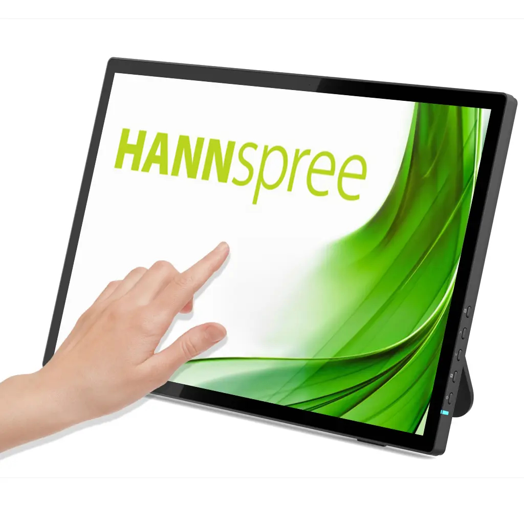 Hannspree HT249PPB LED-Monitor 60,4 cm (23,8 Zoll)  16:9  Multi-Touch  HDMI/DP/USB  Schwarz