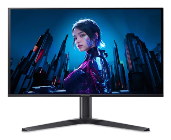 Acer Predator X (X27UX1biiphx) 26,5 QD-OLED Gaming Monitor 67,3 cm (26,5 Zoll), QD-OLED, 1000nits, 240Hz, 2x HDMI 2.1, 1x DP [Energieklasse G] (UM.GXXEE.101)