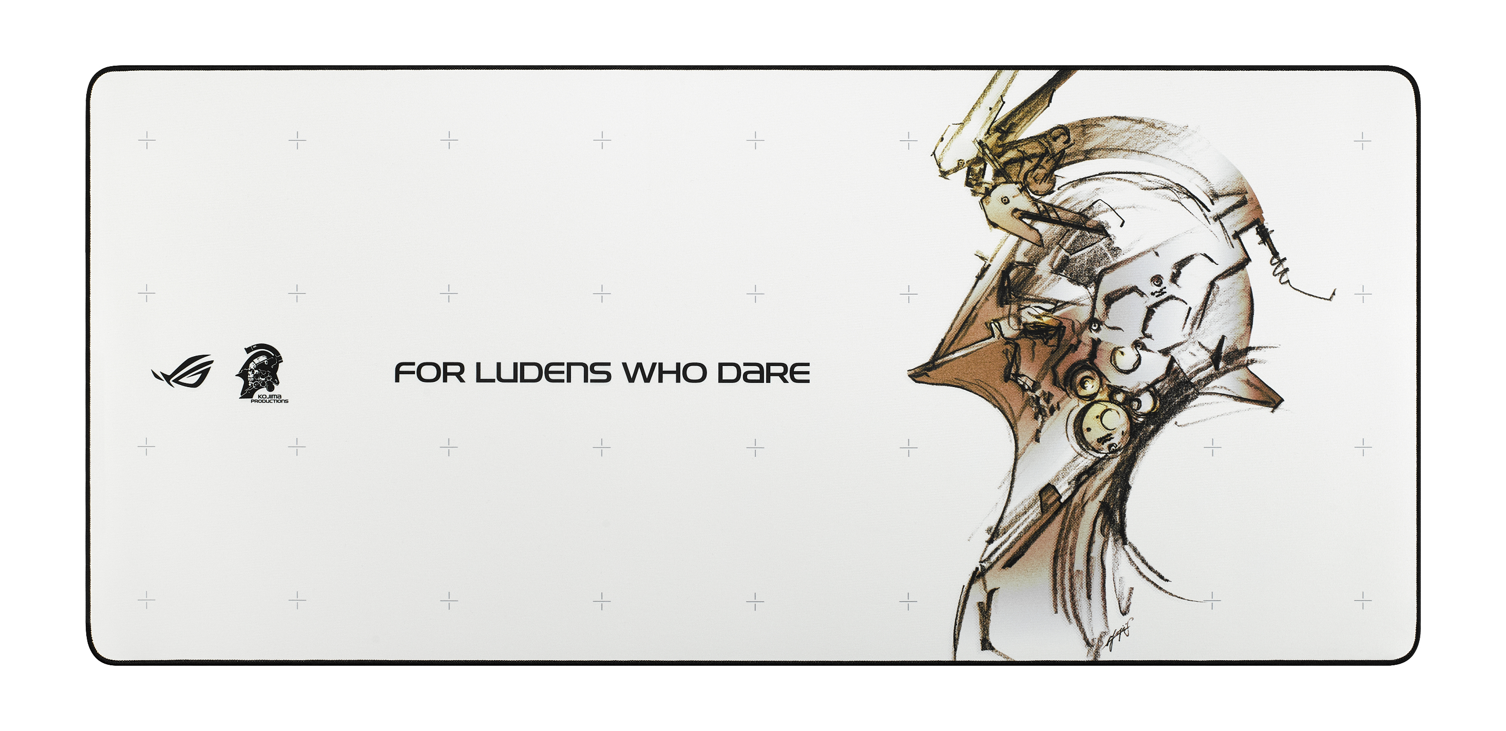 ASUS ROG Scabbard II XXL-KJP Gaming-Mauspad 900 x 400 mm Mehrfarbig Kojima Edition