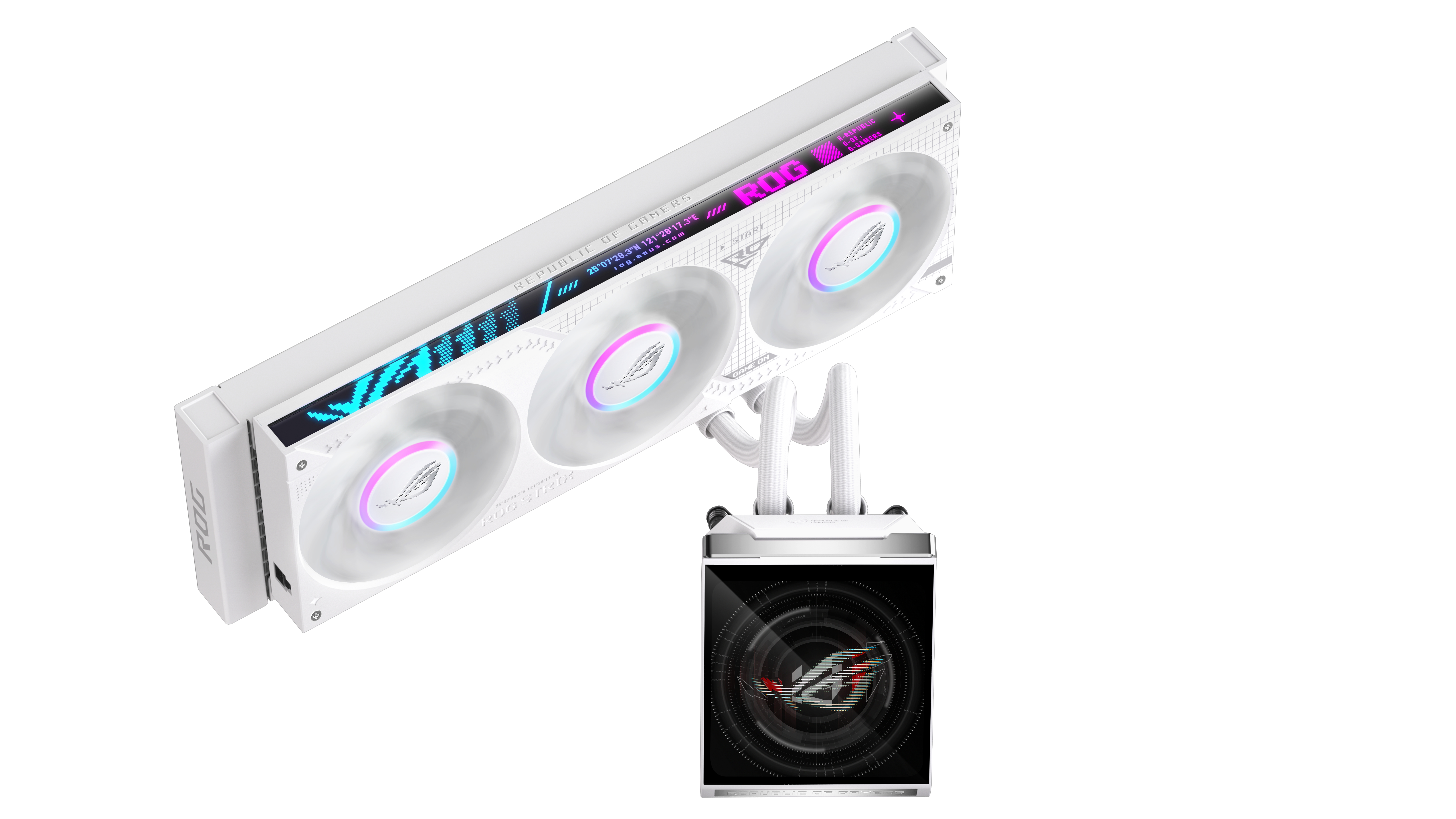 ASUS ROG STRIX SLC IV 360 ARGB LCD WHT (90RC01S2-B0EAY0)