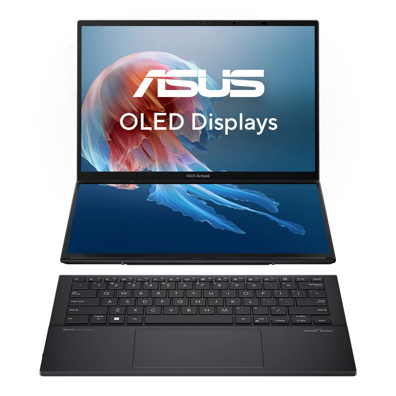 ASUS Zenbook Duo UX8406CA-QL331W Intel® Core™ Ultra 9 285H Notebook 35,6 cm (14")