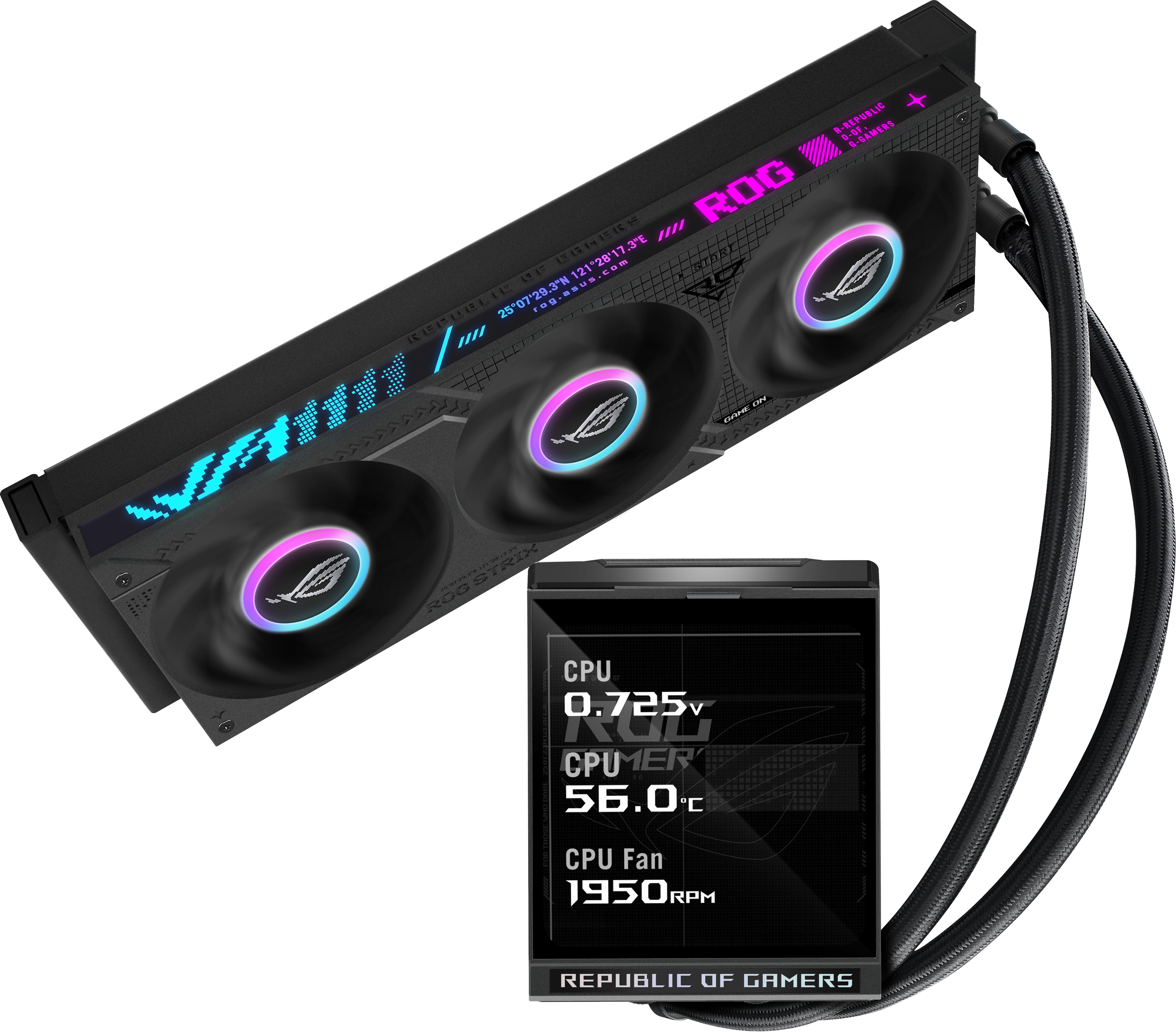 ASUS ROG STRIX LC IV 360 ARGB LCD BLACK (90RC01M1-B0EAY0)
