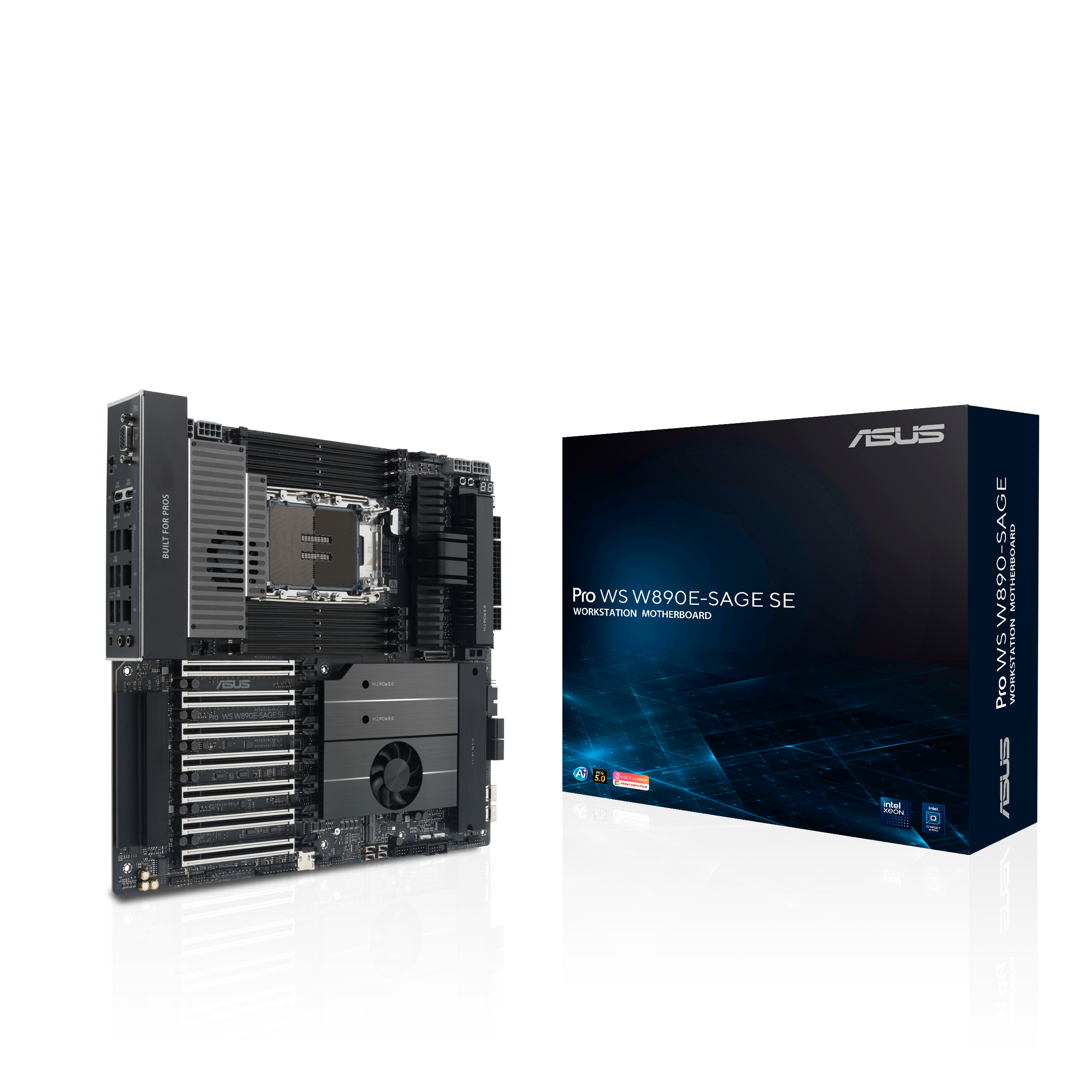 ASUS PRO WS W890E-SAGE SE (INTEL,4710,DDR5,EBB) (90MB1LH0-M0EAY0)