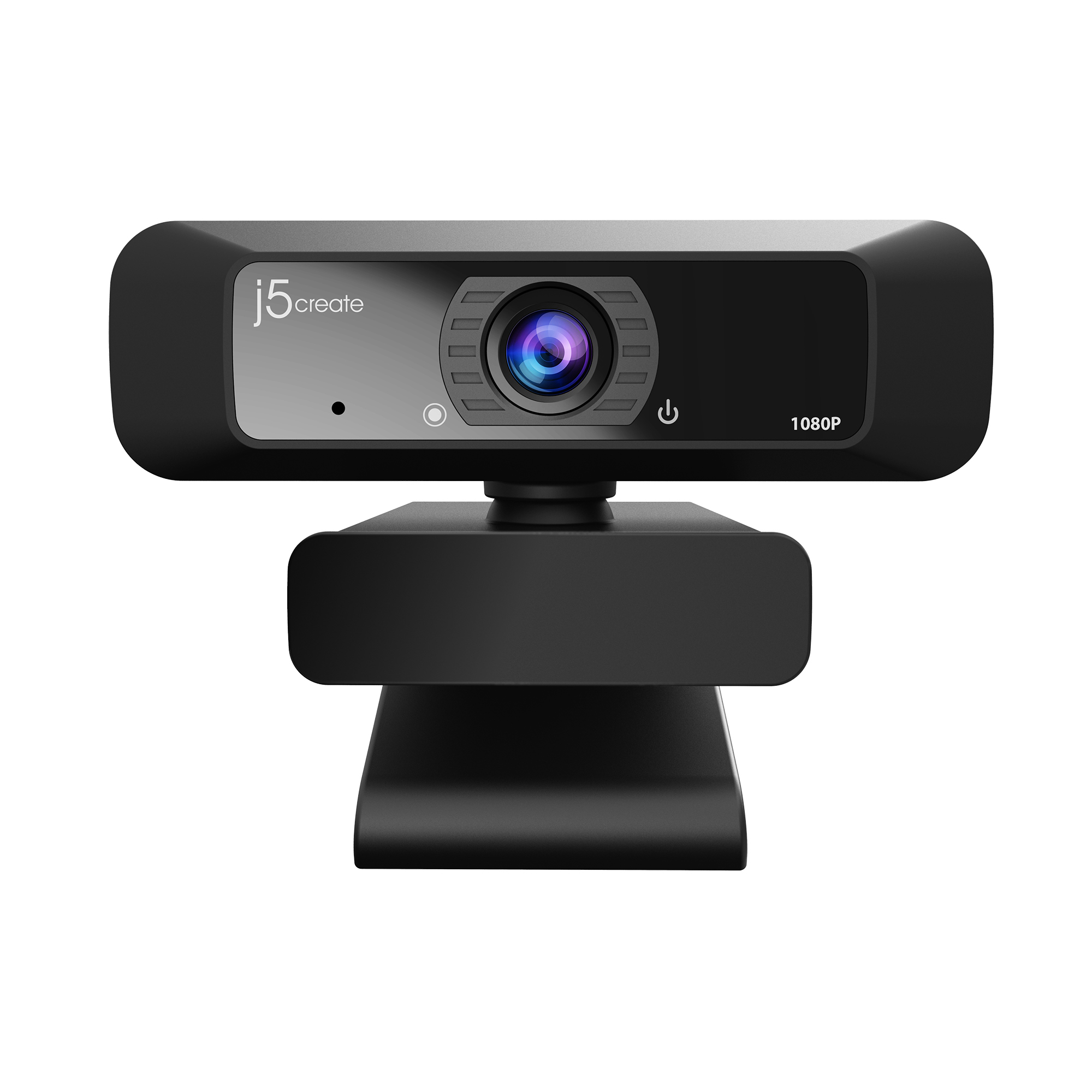 j5create JVCU100-N USB HD Webcam mit 360° Rotation - 2,07 MP - 1920 x 1080 Pixel - Full HD - 30 fps - 640x480@30fps - 1280x720@30fps - 1920x1080@30fps - 720p - 1080p (JVCU100-N)