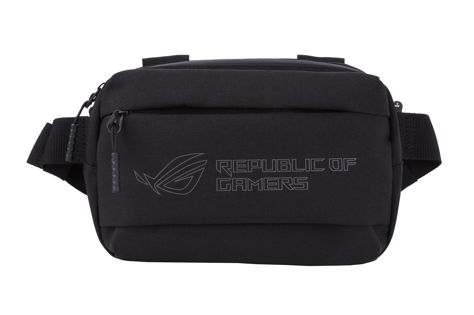 ASUS ROG Ranger Gürteltasche (drei Fächer, wasserabweisend, reflektierendes ROG Logo) schwarz