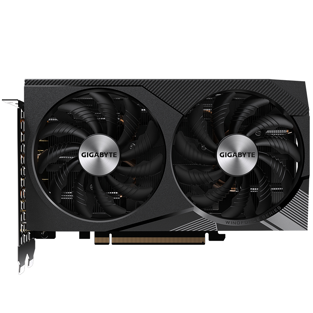 Gigabyte GeForce RTX 3060 WINDFORCE OC 12G - Grafikkarten - GF RTX 3060 - 12GB GDDR6 - PCIe 4,0 x16 - 2 x HDMI, 2 x DisplayPort (GV-N3060WF2OC-12GD)