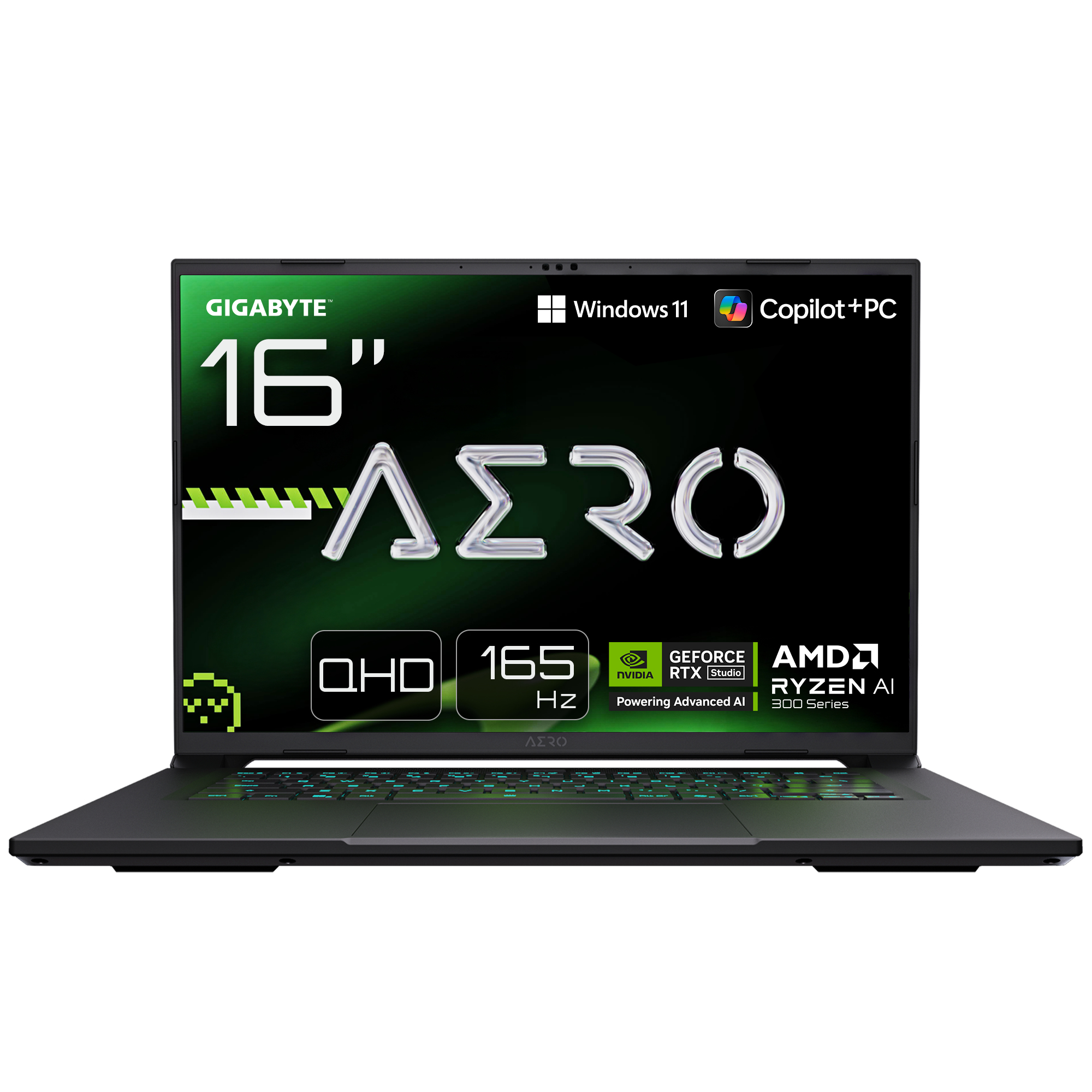 GigaByte Aero X16 1WH AMD Ryzen AI 7 350 Gaming Notebook 40,6 cm (16")