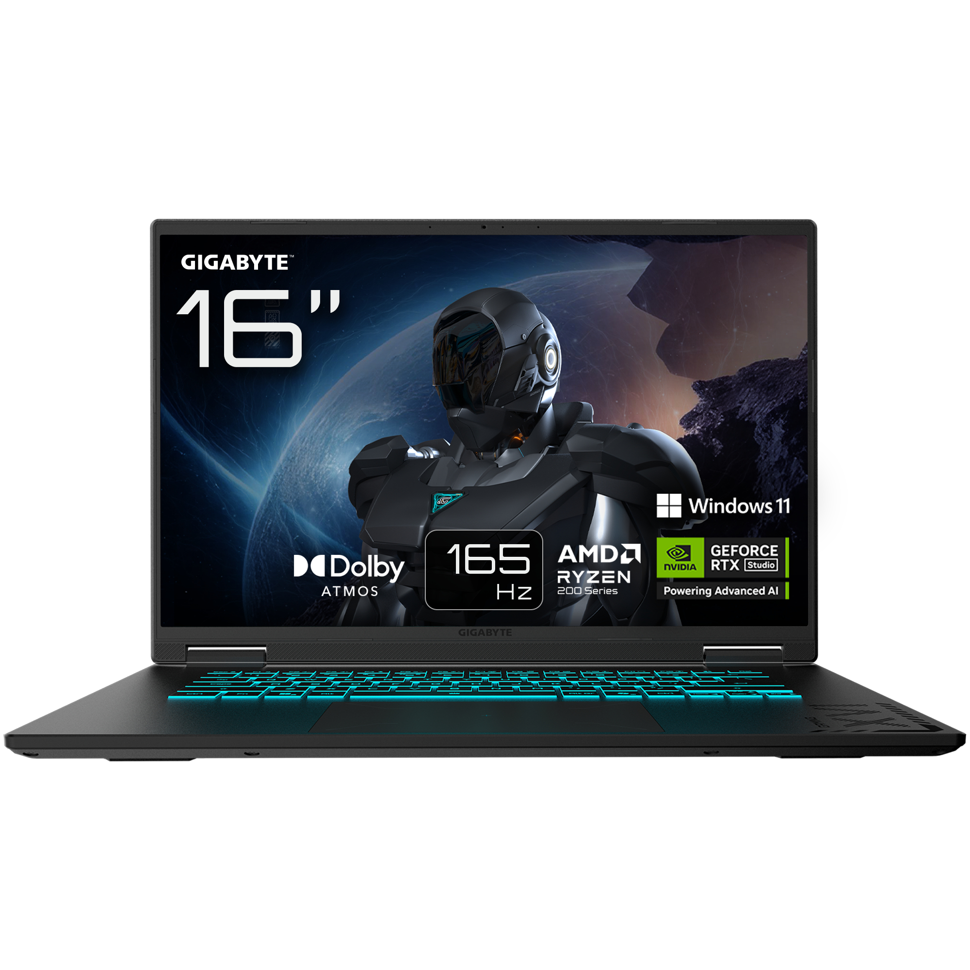 GigaByte GAMING A16 3VH AMD Ryzen™ 7 260 Notebook 40,6 cm (16")