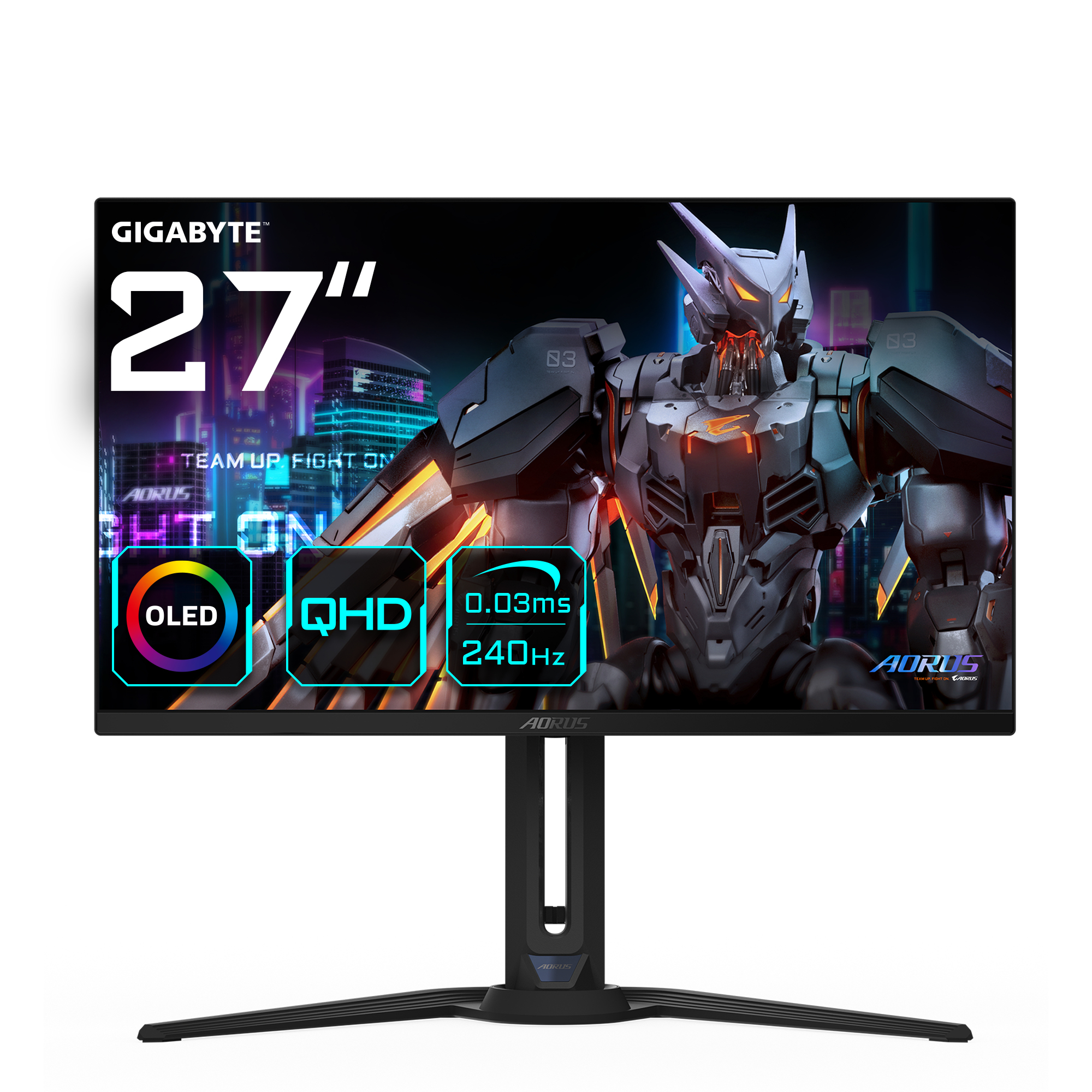 GigaByte AORUS FO27Q2 QHD Gaming Monitor 27" (68,5cm)