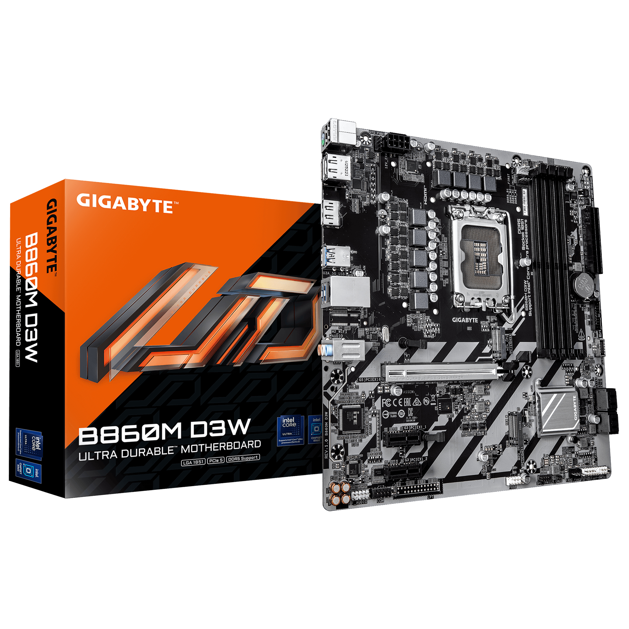 Gigabyte B860M D3W (B860,S1851,mATX,DDR5 (B860M D3W)